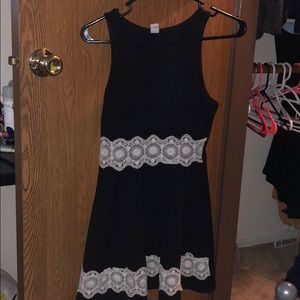 Black Lace Summer Dress